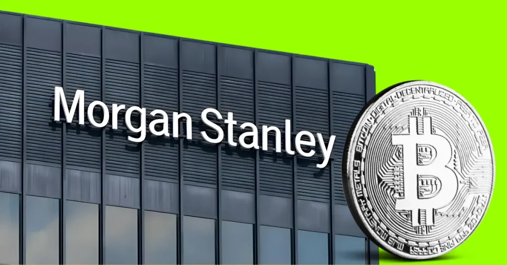 Morgan Stanley Submits Filing for 0.14% Spot Bitcoin ETF