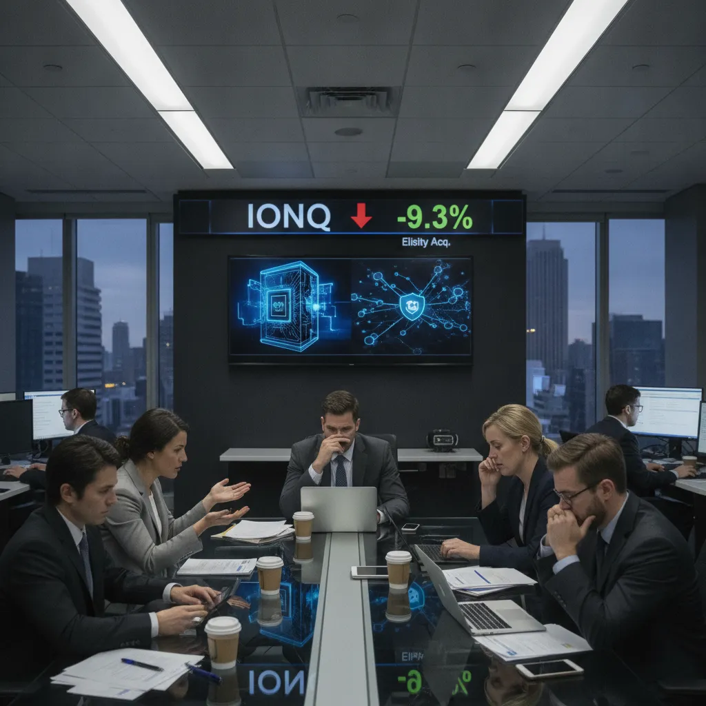 Quantum Ambitions Meet Market Friction as IonQ Pursues Strategic Security Buyout